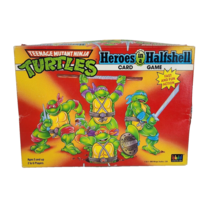 VINTAGE 1990 TEENAGE MUTANT NINJA TURTLES HEROES IN A HALFSHELL CARD GAME - $19.00