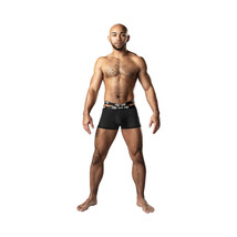 Male Power Infinite Comfort Amplifying Strappy Pouch Short Black L - £31.19 GBP