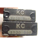 OS 1-2 Signal Corp 7010, 7930 KC Ham Radio Quartz Crystal  1/2&quot;Space 1/8&quot; - $156.37 MXN