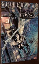 Angel Medina Scott Hanna SIGNED Spider-Man Black Costume Promo Marvel Art Poster - £44.38 GBP