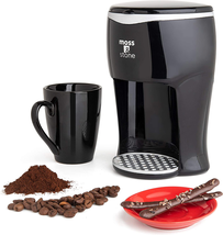 Mini Drip Coffee Maker with Mug, Small Coffee Pot with Coffee Cup, Mini Coffee M - £21.40 GBP