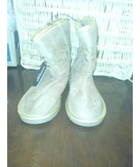 Bebe Size 1 Kids Girls Brown Boots - $50.37