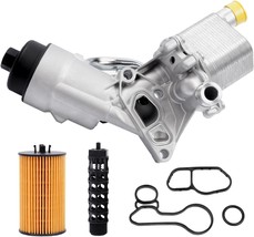 55566784 Engine Oil Cooler Filter Housing Assembly Adapter Kit with Gasket, - $2,141.94 MXN