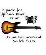 2 PCS PACK NEW GUITAR HERO WORLD TOUR STRUM STRUMMER SWITCH REPAIR XBOX ... - €12,85 EUR