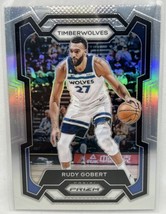 2023-24 Panini Prizm Rudy Gobert Silver Prizm #59 Minnesota Timberwolves - £1.41 GBP