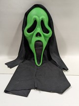 Vintage Scream EASTER Unlimited Inc Green Halloween Ghost Face Mask original - £119.06 GBP