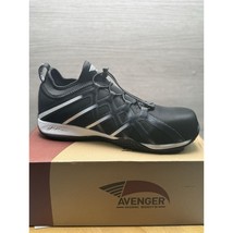 Avenger Hydro Black Athletic Safety Composite Toe Work Shoes A1035 Men’s 9 - $65.62