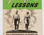 Golf Lessons Fundamentals as Taught by Foremost Professional Instructors... - $17.82