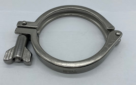 VNE Corp. S200504-5 Stainless Clamp for 3-1/2&quot; Tube OD Lot of 4 - $45.49