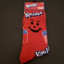 Kool-Aid Mens Novelty Socks Size 6-12 Red New With Tags - $6.79