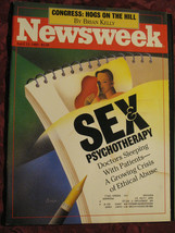 Newsweek April 13 1992 Sex And Psychotherapy Congress Pork Euro Disney - £6.75 GBP