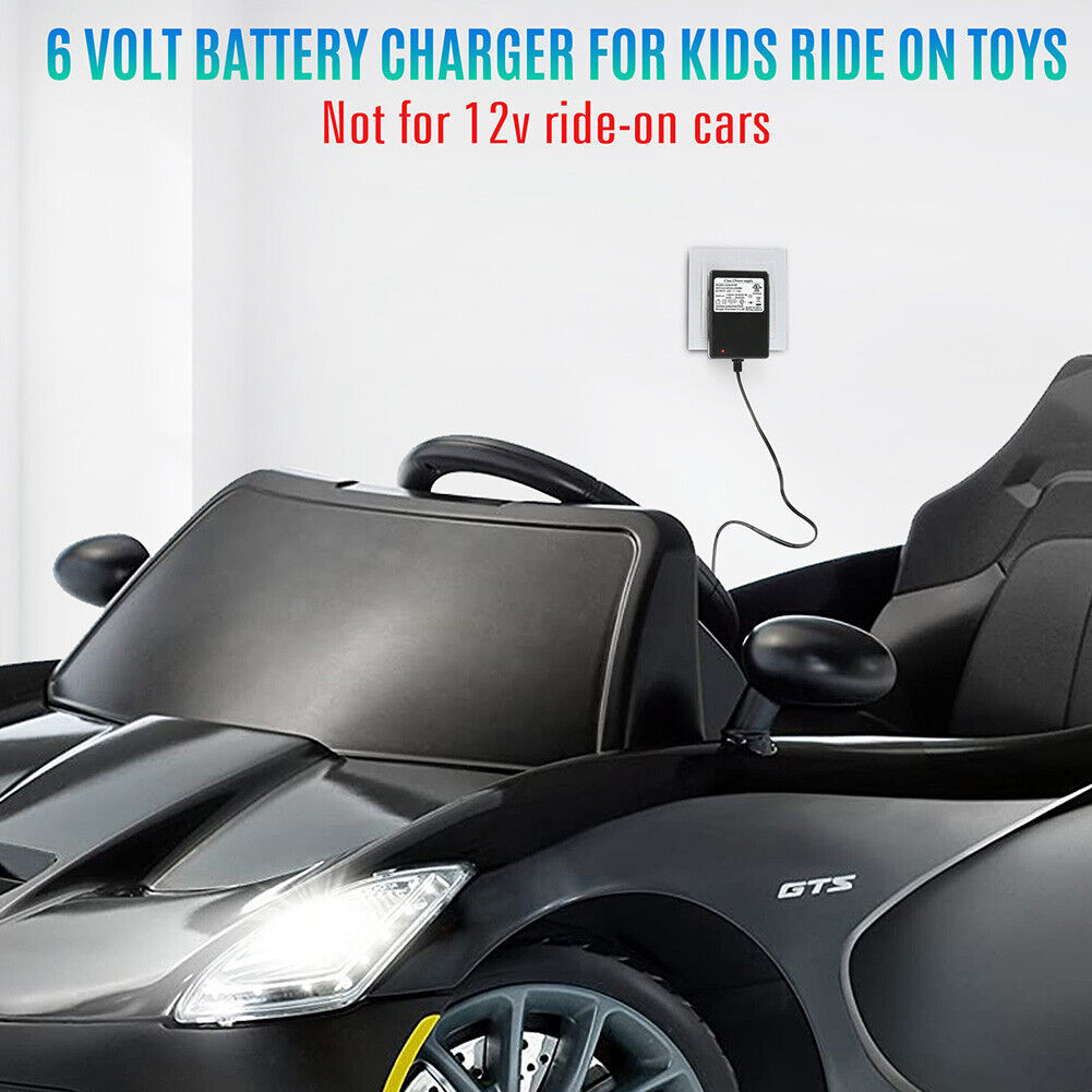 6V Volt Battery Charger For Dynacraft Kids Ride On Cars Power Supply