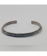 Vintage Navajo sterling silver cuff bracelet - $266.70 CAD
