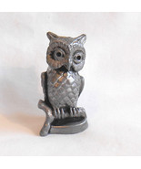 Vintage 2 inch PEWTER OWL FIGURINE  BIRD - €7,74 EUR