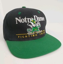 VTG 90s Notre Dame Fighting Irish Snapback Hat University Twins Enterprise - $49.20