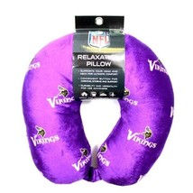 NFL Minnesota Vikings Football Team Official Licensed Relaxation Travel Pillow - $24.18