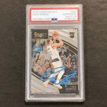 2018-19 NBA Panini Select #229 Luka Doncic Signed Card AUTO 10 PSA Slabbed Maver - £1,598.70 GBP