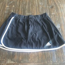 Size Small Adidas Black White Tennis Golf Skirt Skort EUC - $22.00