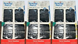 LOT OF 3 Allary 70 Assorted Needles (Darners Embroidery, Betweens, Sharps) - $7.91