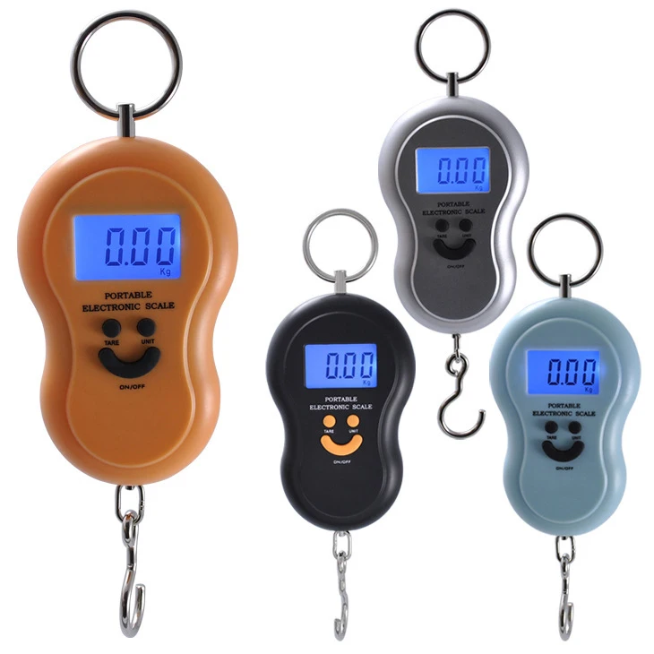 Sporting Portable 50Kg 10g Hanging Scale  Digital Scale BackLight Electronic  Fi - £23.89 GBP
