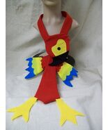 Wacky Parrot Costume Neck Tie Parrothead Buffett Fan Party Fun Bird Neck... - $13.75 CAD
