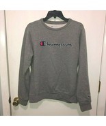 Champion Kids&#39; Script Spell Out Fleece Gray Sweatshirt Big Boys XL - $186.88 MXN
