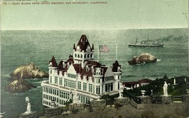 c.1910 Cliff House from Sutro Heights San Francisco California Antique Postcard - £5.91 GBP