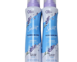 2 Pack Secret Aluminum Free Dry Spray Lavender Hemp Seed Oil Deodorant 4... - £23.97 GBP