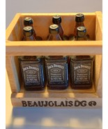 1/12 scale Miniature 6 pack of Jack Daniels in crate - $6.16 CAD