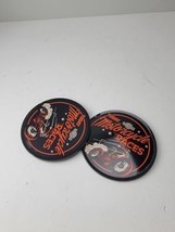 Harley Davidson Coasters “ Today Motorcycle Races “ Set of 2 - Metal/cork - $276.61 MXN
