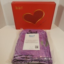 Gift for Mom! Unique Love Purple  Throw Blanket Best Mom Ever - 65” x 50” NEW! - £13.95 GBP