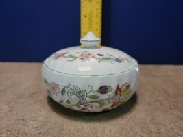 Minton Haddon Hall Serving Dish Bonbon Trinket W/Lid See Pictures Condition Size - £15.68 GBP