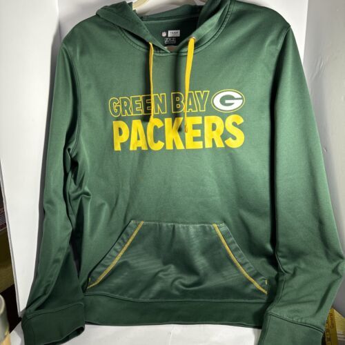 Primary image for Green Bay Packers NFL Team Apparel Sweatshirt Hoodie TX3 Men’s Size Medium