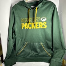 Green Bay Packers NFL Team Apparel Sweatshirt Hoodie TX3 Men’s Size Medium - £21.63 GBP