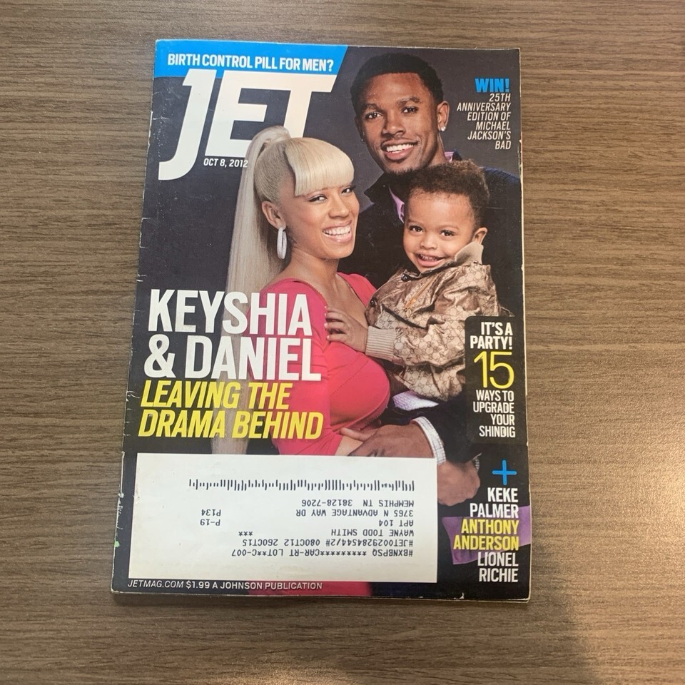JET Magazine October 8 2012 KEYSHIA COLE DANIEL GIBSON ANTHONY ANDERSON Item image 3