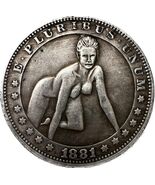 Moneda de fantasía E Pluribus Unum - Medalla 1881 con mujer - $18.55 CAD