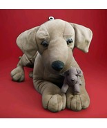 Vintage 1998 Stuffins Labrador Retriever 22&quot; License No K-9 Plush &amp; Keyc... - $343.38 CAD