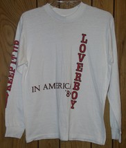 Loverboy Concert Tour T Shirt Vintage 1984 Keep It Up In America Long Sleeve LRG - £197.53 GBP
