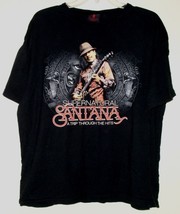 Santana Concert T Shirt Vintage 2010 Las Vegas Supernatural Trip Through... - £86.52 GBP