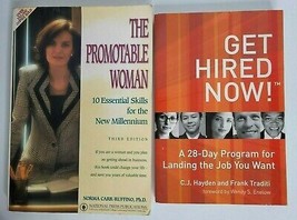 2 Business Book Lot Promotable Woman Carr-Ruffino 10 Skills Get Hired Now Career - £3.18 GBP