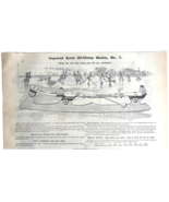 1886 Acme Ice Skates All Clamp Advertisement Victorian Winter Sports DWK... - $450.75 MXN