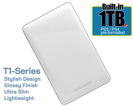 T1 Series 1Tb Usb 3.0 Portable External Gaming Ps5 Hard Drive White - $85.33