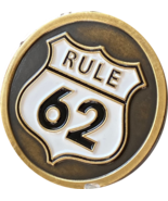 Rule 62 Black Don&#39;t Take Yourself Too Damn Serious AA Chip Sobriety Meda... - $6.99