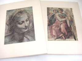 Time Life World of Leonardo and Michelangelo Art Books in Cardboard Sleeves - £11.09 GBP