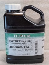 Genuine FUJIFILM LED/UV Flex Ink Super Nova White 300 Series (300-SNW/12#) 1 Gal - £62.64 GBP