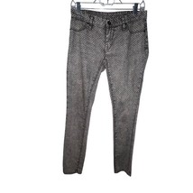 BLANKNYC WOMEN GRAY ACID WASH JEANS WITH BLACK RHINESTONES STYLE 27Q-729... - $6.79