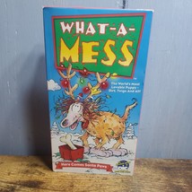 VHS What-A-Mess: Here Comes Santa Paws (VHS, 1996) Never Played - £7.75 GBP