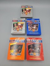 1990 NBA Hoops Collect a Book Series 1 Cards Complete Set of 1-4 New Sealed Lot - £13.75 GBP