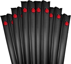 Robelle 3811-BLK-06 6-Pack Double Chamber No-Roll Deluxe 16 6-Pack, Black  - $58.59