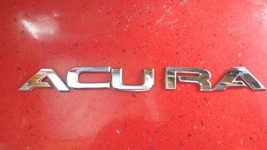 99 00 01 02 03 Acura TL Emblem Logo Letter Badge Trunk Rear Chrome OEM D51A-1 - £9.90 GBP